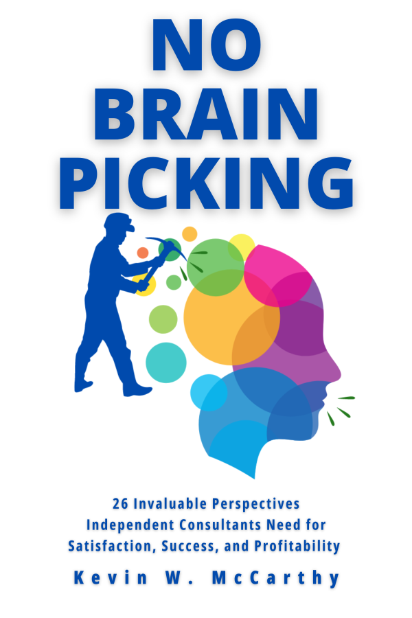 Cover of No Brain Picking book by Kevin W. McCarthy